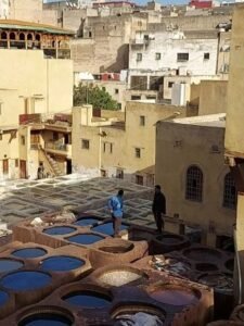 Leather-Making: A Journey Through the Fez Tanneries Fez tanneries Chouara