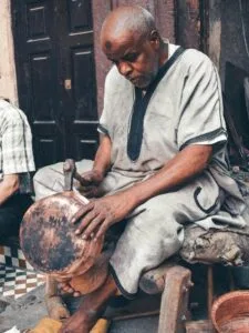 Handmade in Morocco: The Artisans’ Struggle to Keep Craft Alive Handmade In Morocco copper artisan