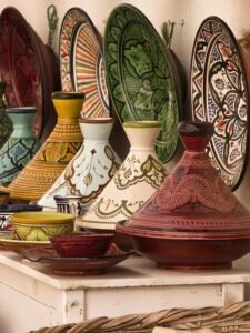 The Handmade Moroccan Tajine: A Masterpiece Rooted in Tradition Colorful handmade moroccan tajine