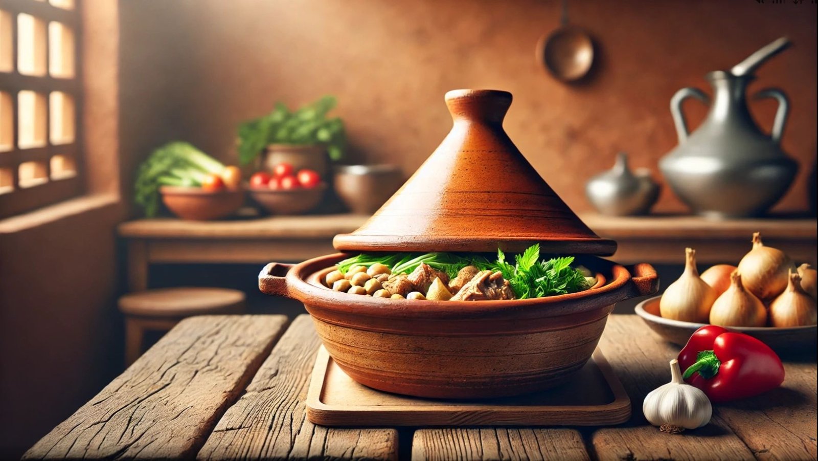 handmade moroccan tajine