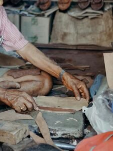 Hidden Wonders: The Heartfelt Legacy of Moroccan Jewish Handicrafts Moroccan Jewish handicrafts leatherwork