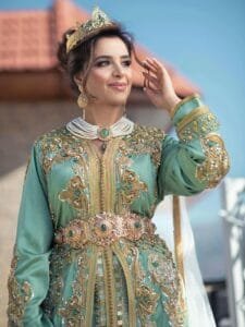 Handmade Moroccan Kaftan: Where Silk Meets Magic Handmade Moroccan Kaftan colors