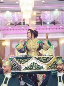 Handmade Moroccan Kaftan: Where Silk Meets Magic Handmade Moroccan Kaftan wedding