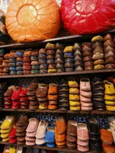 Moroccan Handicraft Festivals: When and Where to Go? Moroccan handicraft festivals leather