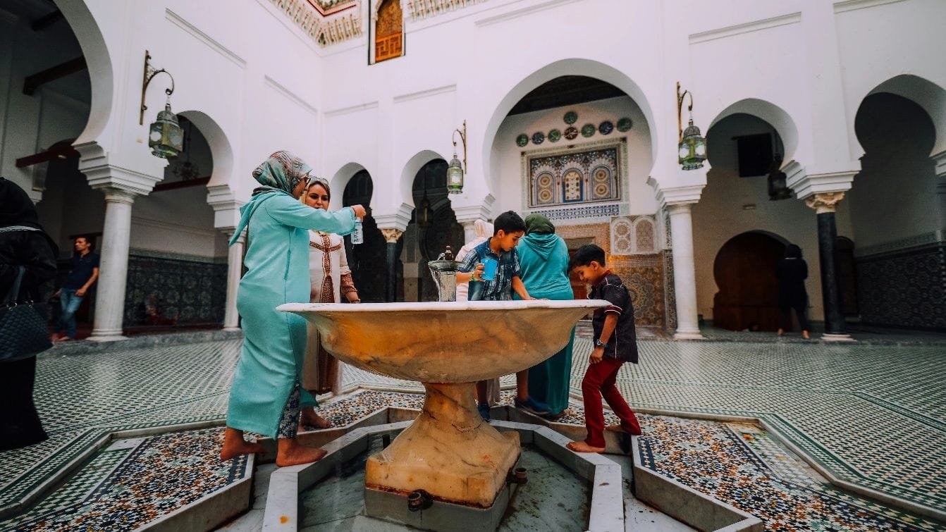 moroccan handicraft in riads