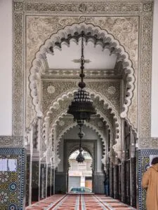 Moroccan plaster work heritage