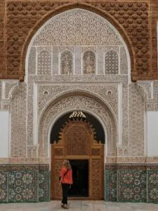 Moroccan plaster work importance