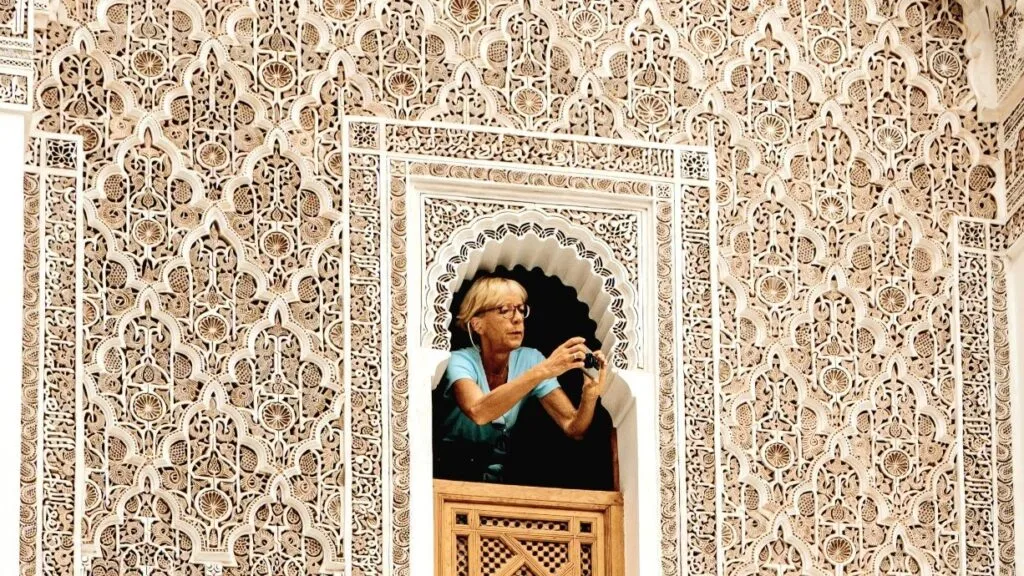 Moroccan plaster work