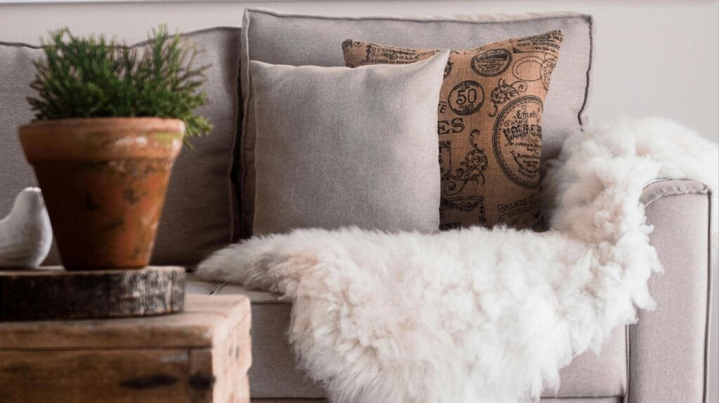 Moroccan Sheepskin Rug: Crafted with Heart and Art Moroccan sheepskin rug