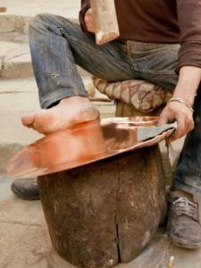 Why Is the Handmade Moroccan Tray Siniya So Beloved? Handmade Moroccan Tray Siniya making
