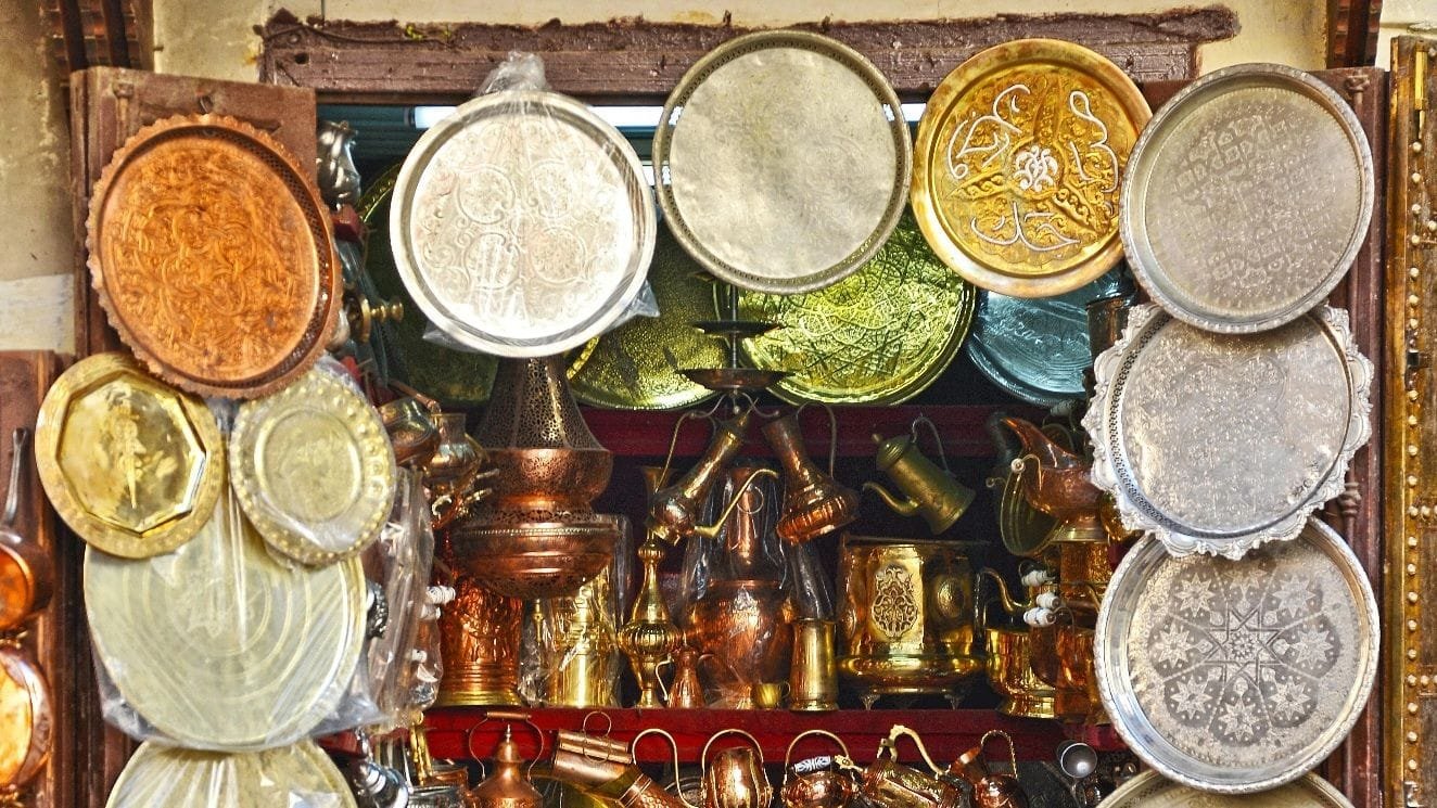 handmade moroccan tray siniya