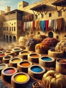 Why Are Moroccan Leather Poufs Treasured Around the World? Moroccan leather poufs tanneries