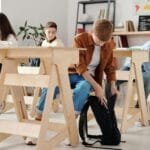 teaching handicrafts to children