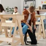 teaching handicrafts to children