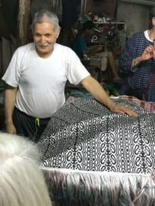 Abdelkader Ouazzani: The Last Living Master of Moroccan Brocade Moroccan brocade artisan Abdelkader ElOuazzani