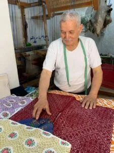 Abdelkader Ouazzani: The Last Living Master of Moroccan Brocade Moroccan brocade artisan El Ouazzani Abdelkader