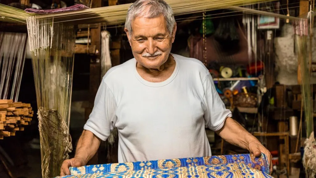 Abdelkader Ouazzani: The Last Living Master of Moroccan Brocade Moroccan brocade artisan Abdelkader El Ouazzani