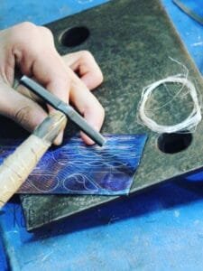Endangered Moroccan Crafts: Will the Next Generation Keep Them Alive? Damascening craft in Meknes
