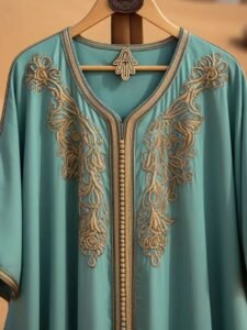 Hamsa Hand of Fatima: The Story Behind Morocco’s Most Iconic Handcrafted Symbol Hamsa hand of fatima in Kaftan