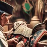 moroccan horse saddle making