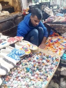 Mohamed Masrour: The Artisan Who Won’t Let Moroccan Wool Felt Craft Die Moroccan Wool Felt Craft in Marrakech