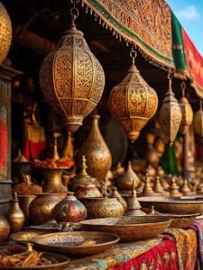 Secrets of Moroccan Handicrafts: How Ancient Traditions Inspire Modern Art Modern art and metalwork